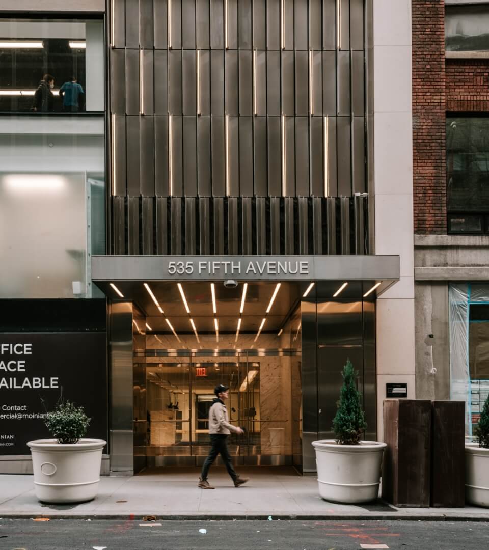 View of Dr. Lao Plastic Surgery from 5th Avenue, NYC