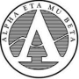 Alpha Eta Mu Beta society logo